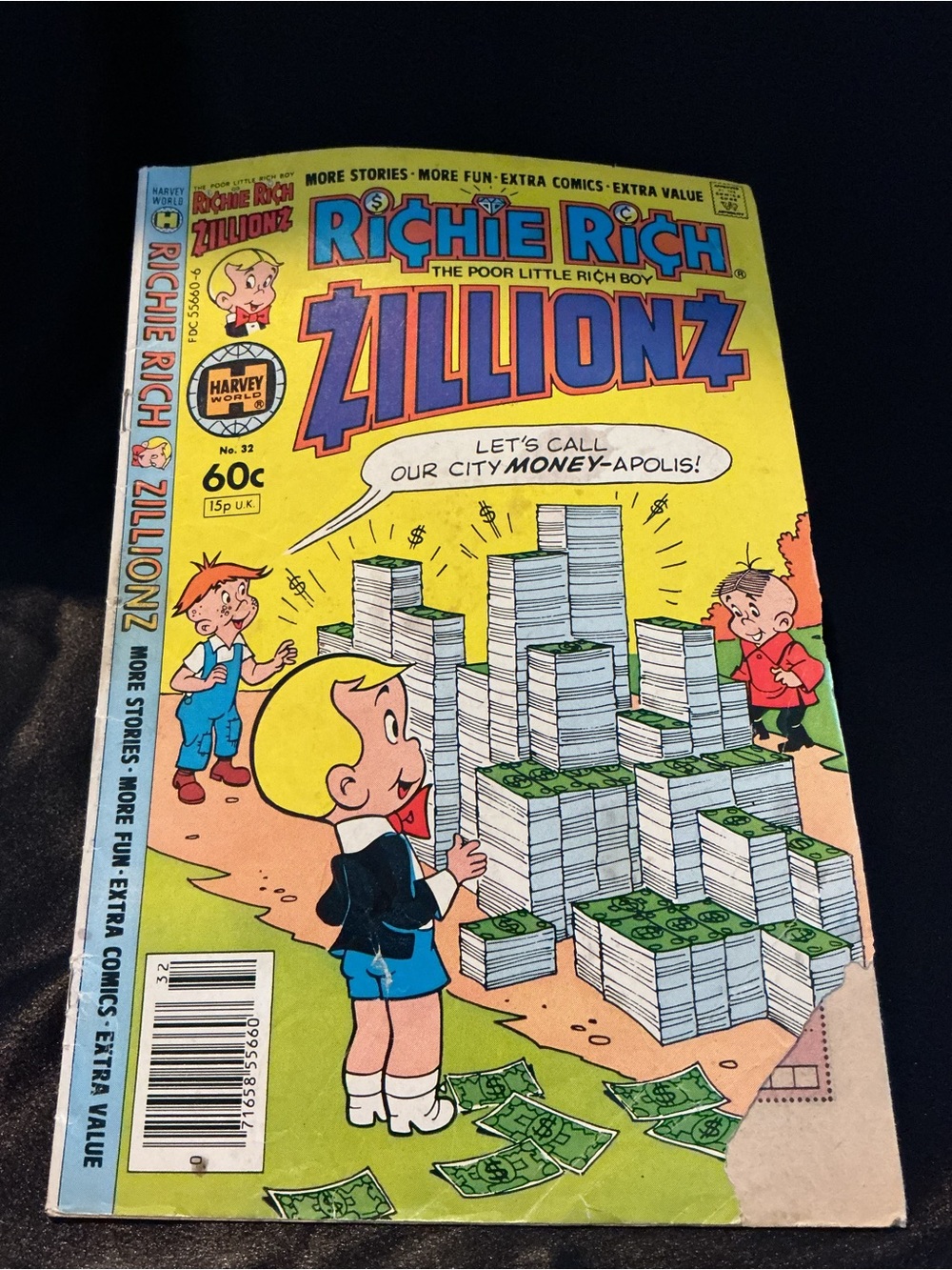 Richie Rich Zillionz Comic Book -#32 Harvey Comics